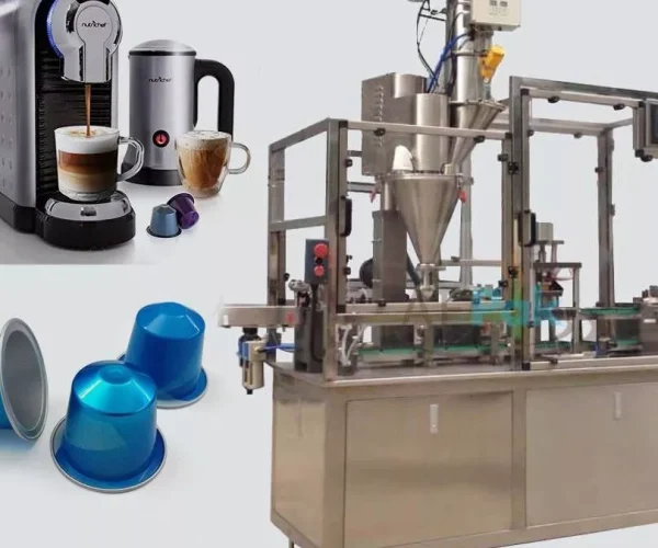 Coffee Capsule & Cup Filling Machine